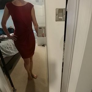 NWOT max studio red dress